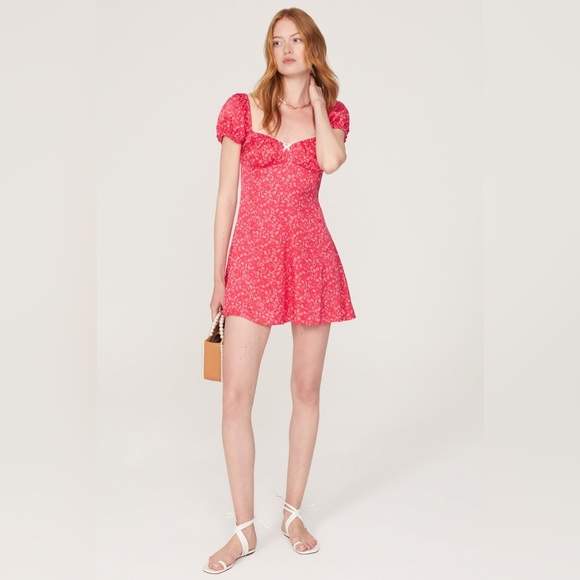 for Love & Lemons Antonia Mini Dress - Picture 1 of 14